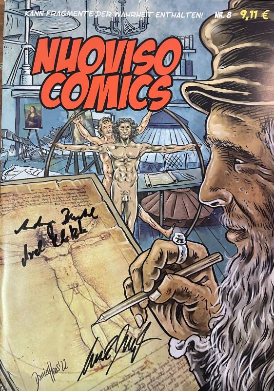 Axel Klitzke, Andreas Beutel und Frank Höfer signierter NuoViso Comics #8