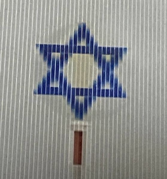 Uwe Steimle - handsigniertes 3D-Bild vom Dresdner Fernsehturm