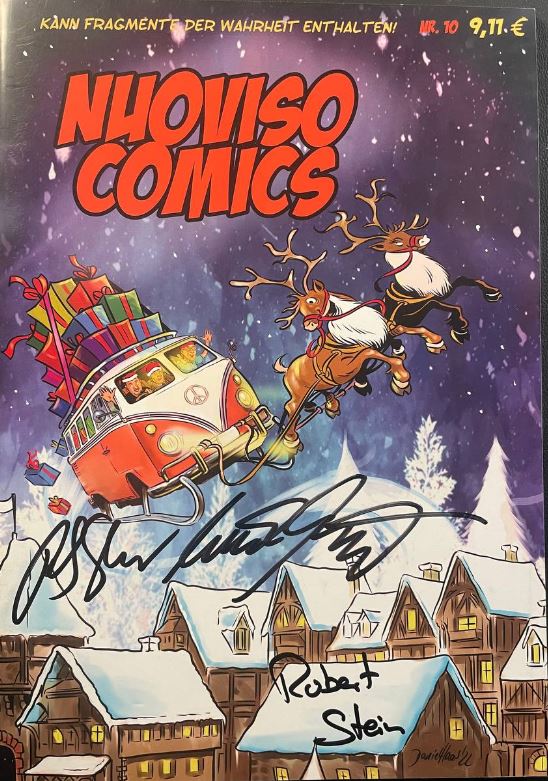 Robert Stein, Frank Stoner und Frank Höfer signierter NuoViso Comics #10