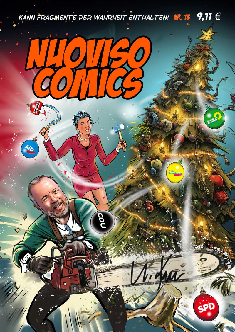 NuoViso Comics - HANDSIGNIERT von Markus Krall