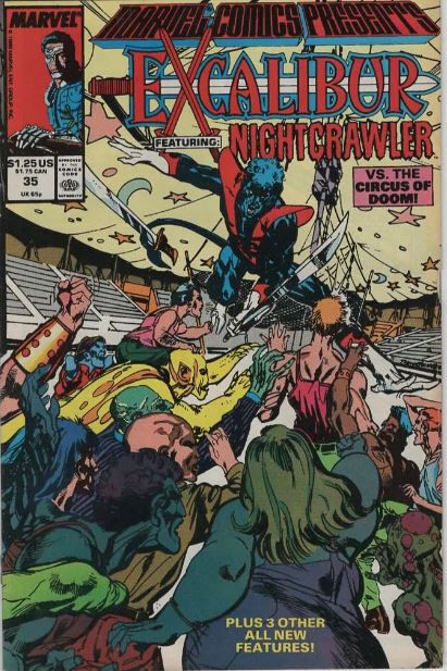 Marvel Comics Presents #35 – Excalibur featuring Nightcrawler (1989) – US-Import