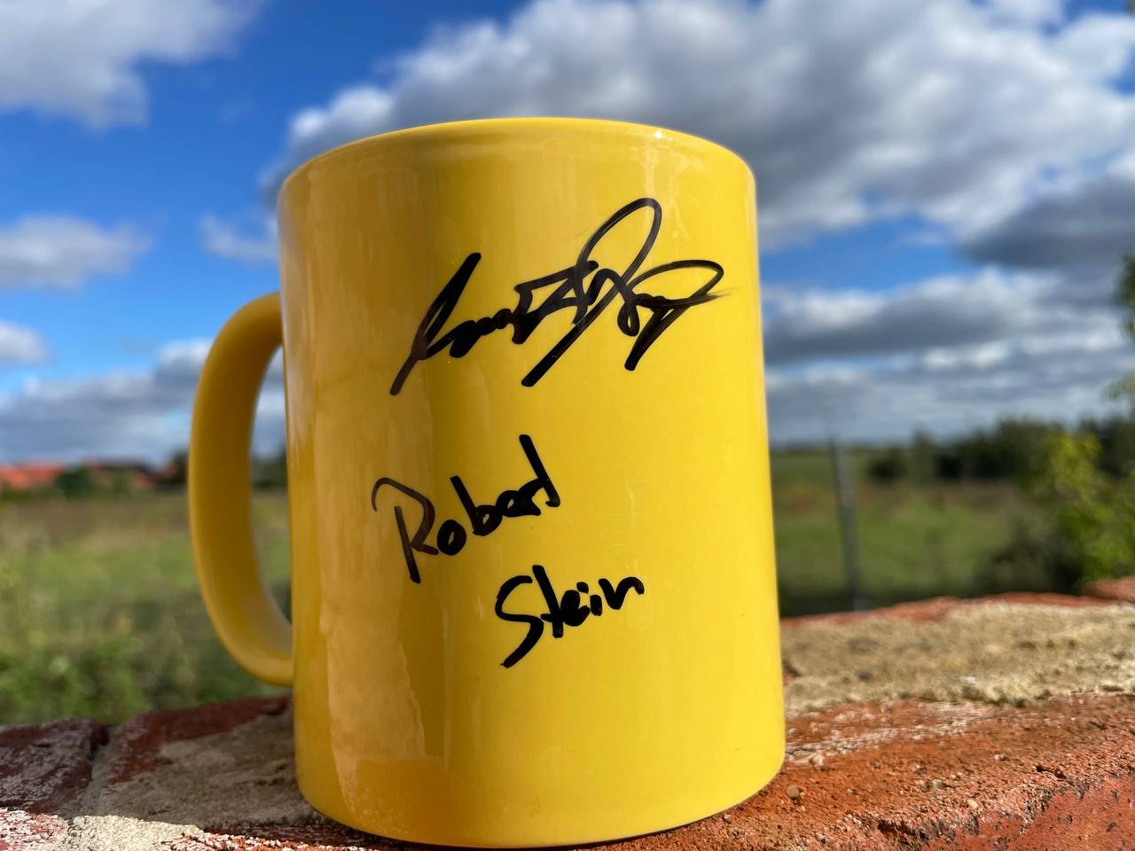 Home Office Tasse - HANDSIGNIERT von Robert Stein und Frank Höfer