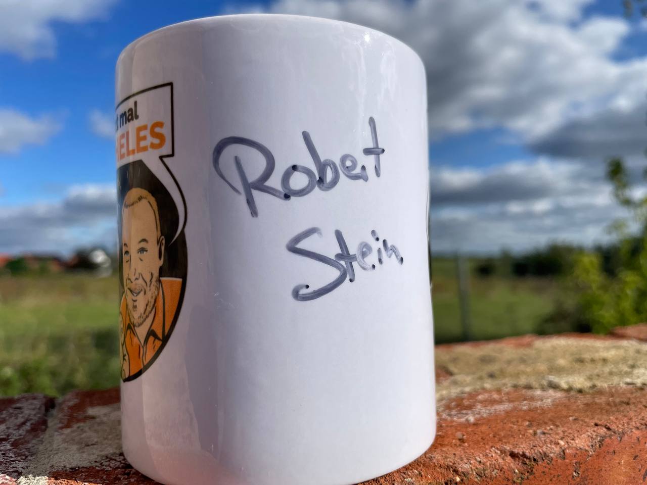 TACHELES TASSE - Handsigniert von Robert Stein