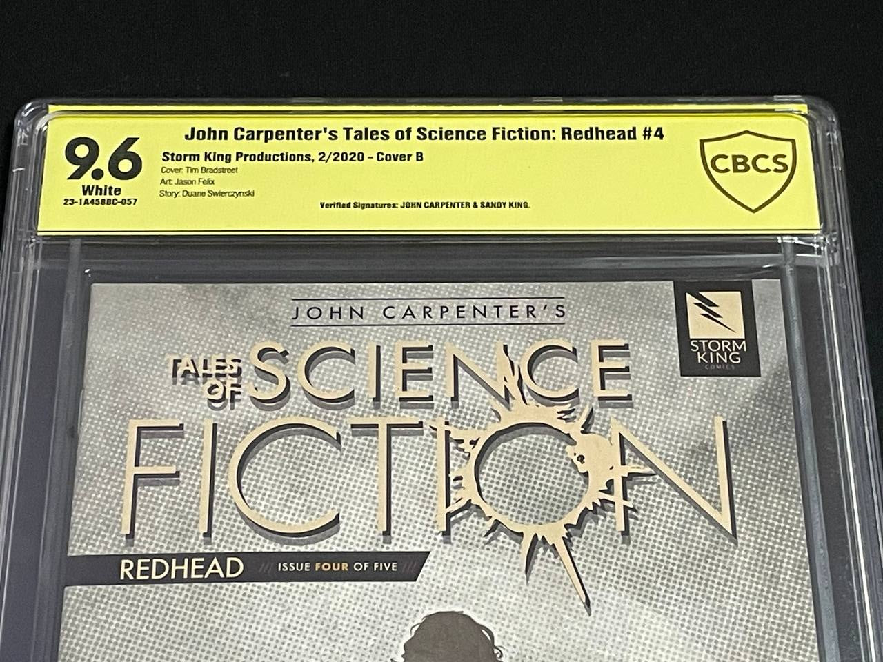 John Carpenter und Sandy King signiert: Tales of Science Fiction: Redhead #4