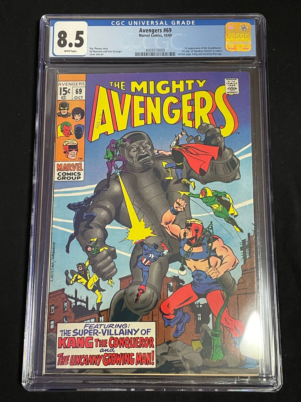 The Avengers #69 ( Marvel Comics 1969)