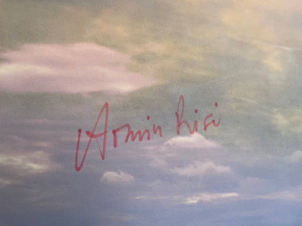 Armin Risi - Handsigniertes Keilrahmenbild 50x70