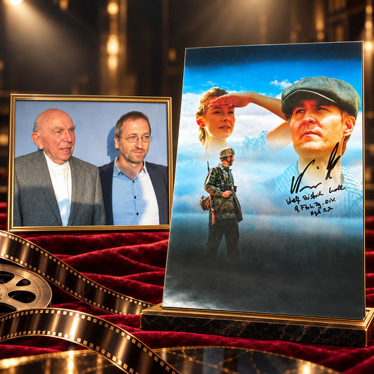Handsigniert von Wolf Dieter Kroll & Mario Nießwand - Filmposter "WARUM ICH"