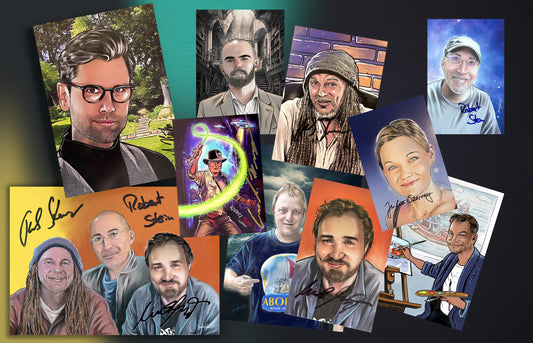 10 NuoViso Autogrammkarten-Set - Alle handsigniert