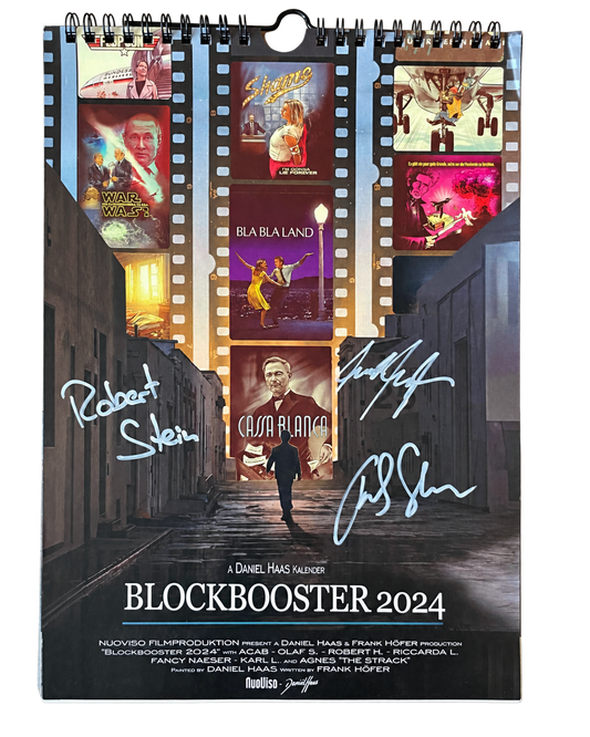 HANDSIGNIERT: Blockbooster Kalender 2024