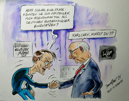 Karlchen Kiff - handgemalt von Daniel Haas