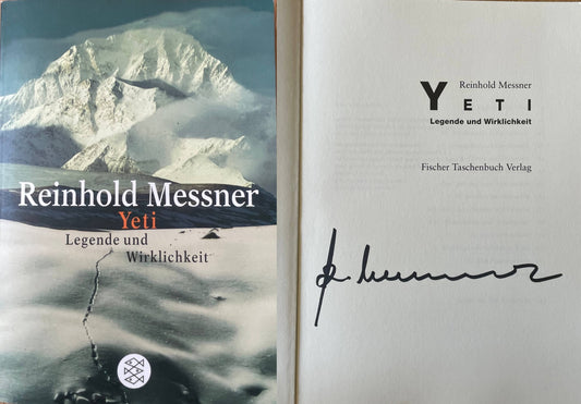 Reinhold Messner SIGNIERTES BUCH