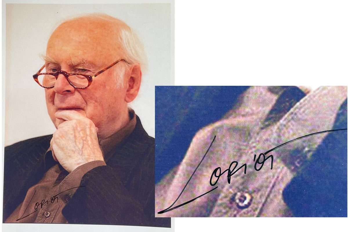 Loriot (+) handsigniertes Foto