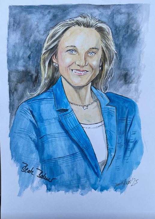 Beate Bahner - handgezeichnet und handsigniert