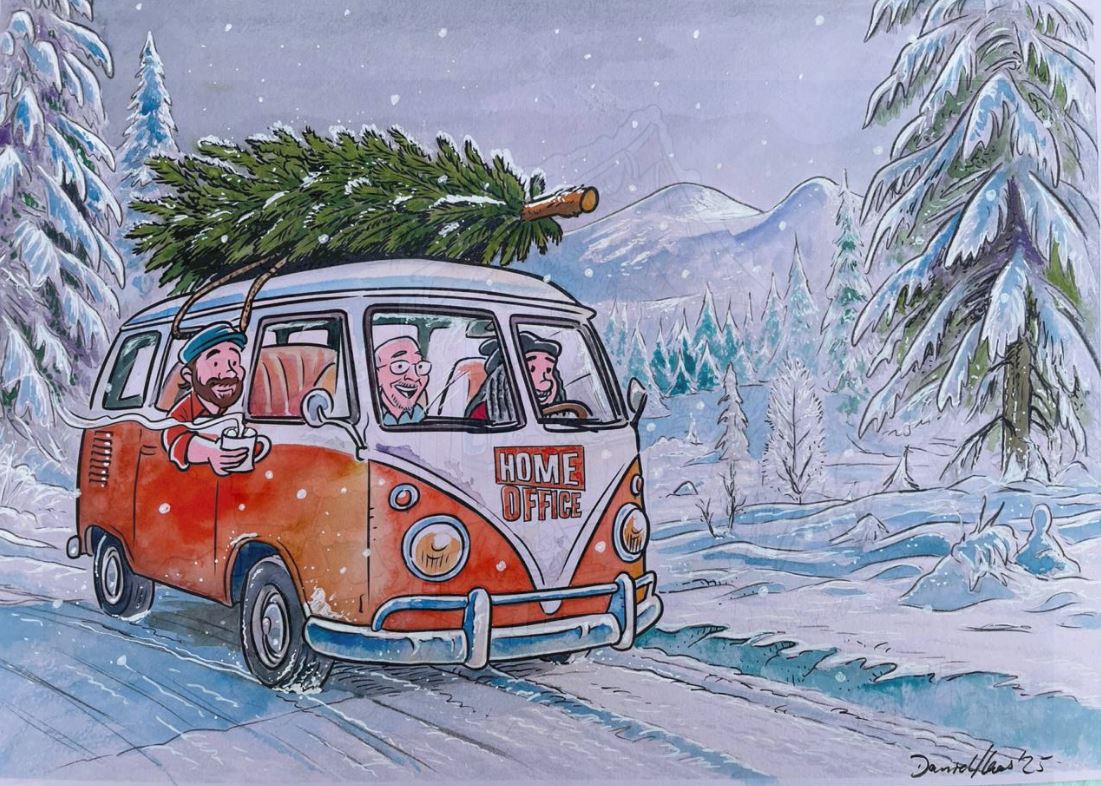 30x40 handgemaltes HAAS-ART Gemälde (auf Wunsch 8fach signiert)