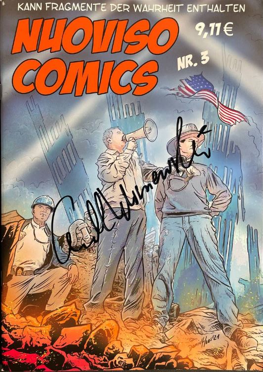 Gerhard Wisnewski signierter NuoViso Comics #3