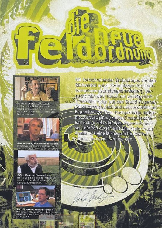 Die neue Feldordnung - signiert von Frank Höfer (50x70)