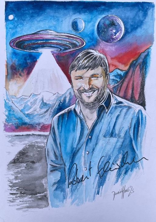 Robert Fleischer - handgemalt und signiert