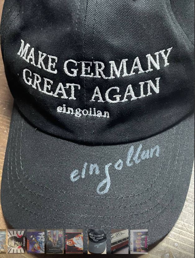 Basecap "Make Germany great again" - handsigniert von Michelle Gollan