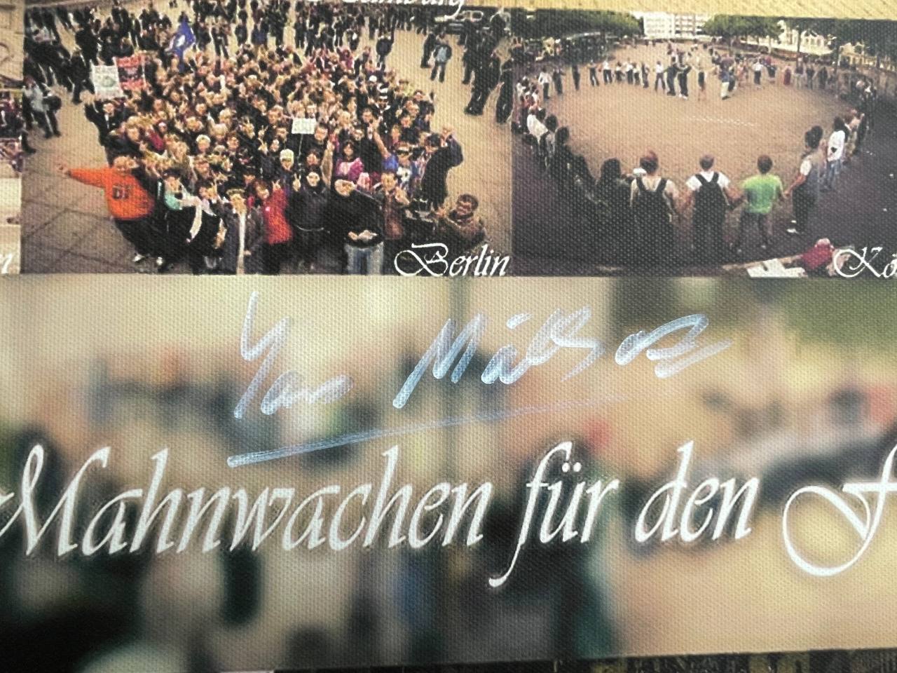 Lars Mährholz - Handsigniertes Keilrahmenbild 50x70