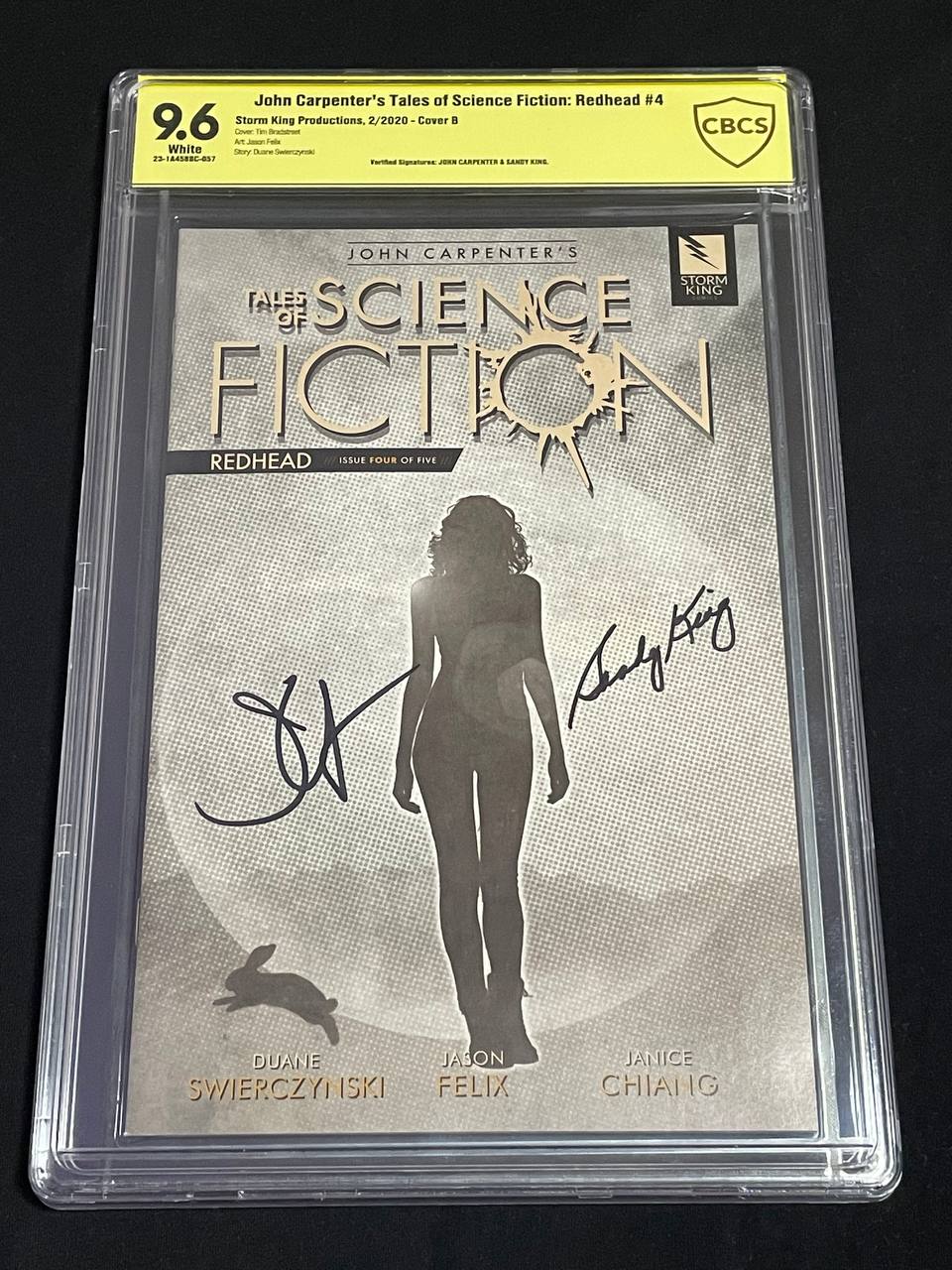 John Carpenter und Sandy King signiert: Tales of Science Fiction: Redhead #4