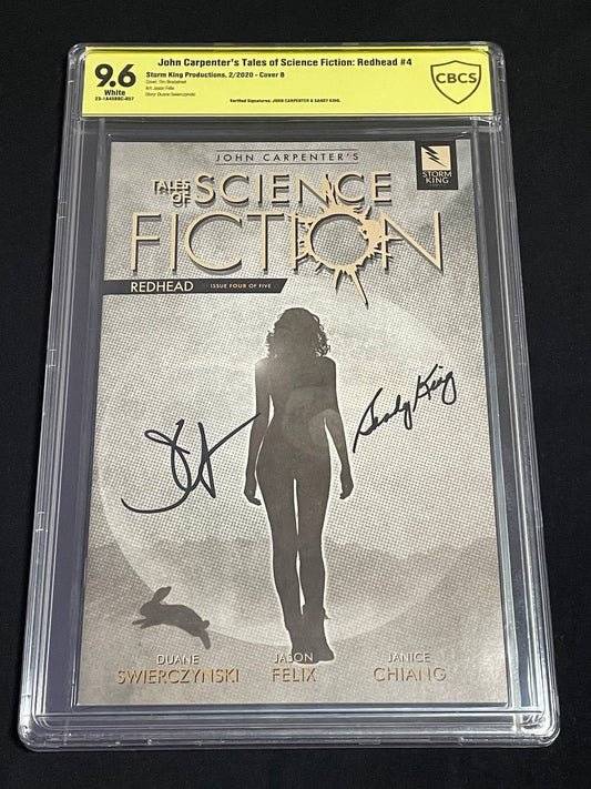 John Carpenter und Sandy King signiert: Tales of Science Fiction: Redhead #4