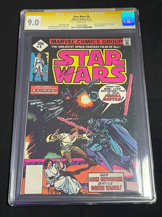Howard Chaykin signiert: Star Wars #6 (1977)