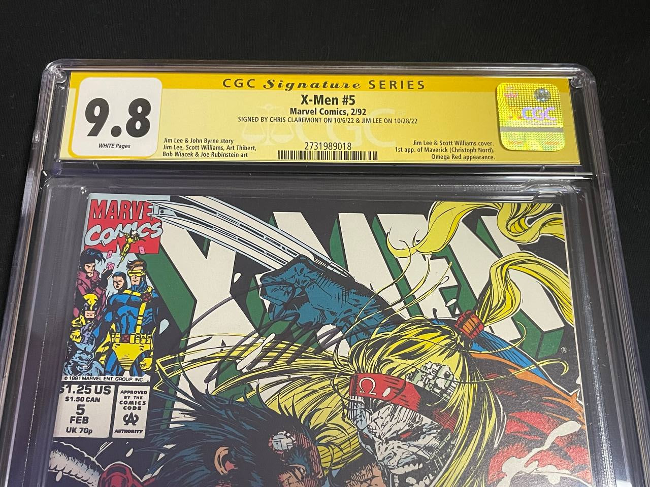 Zweifach signiert: X-Men #5 (1992)