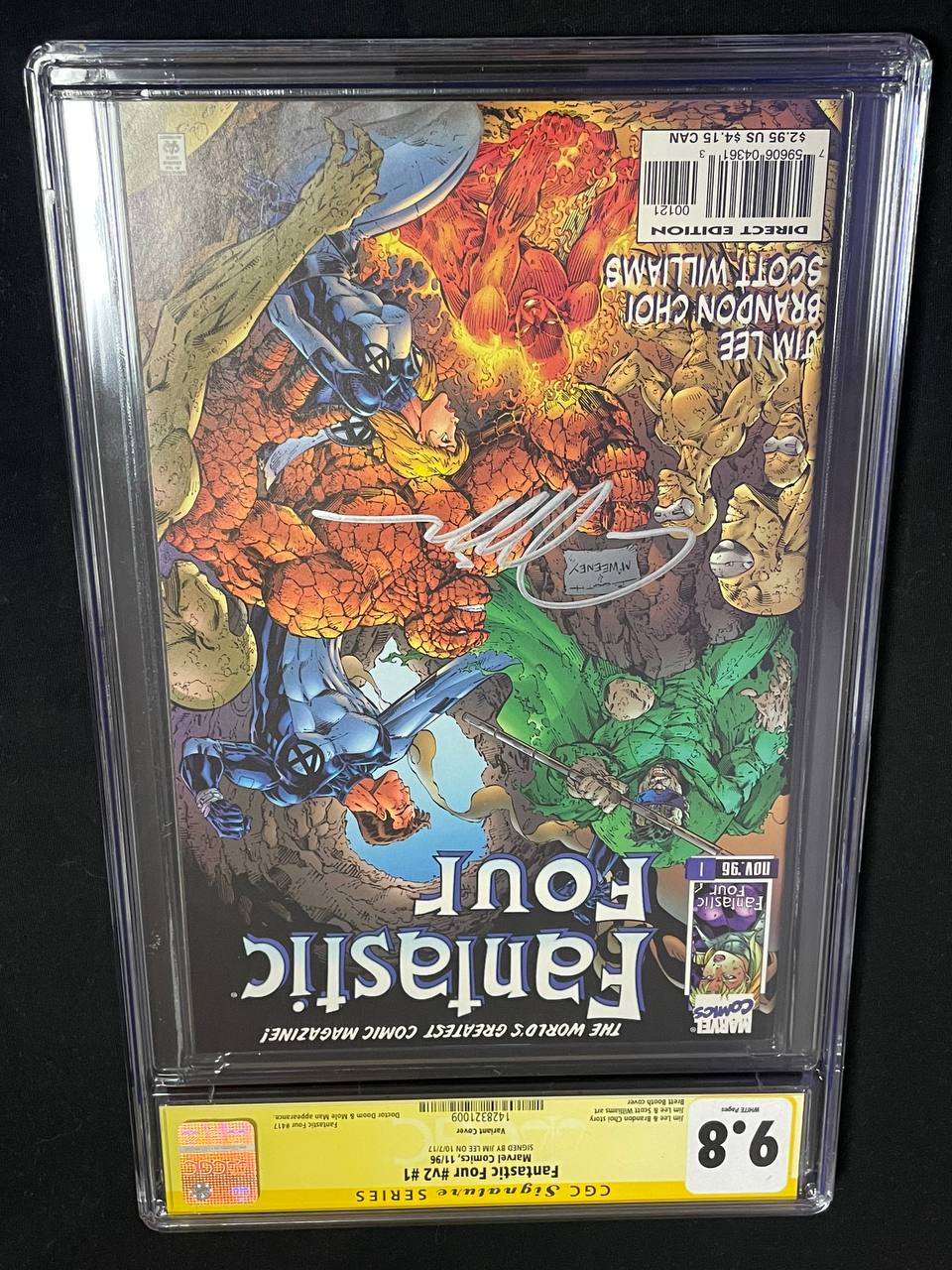 Jim Lee signiert: Fantastic Four Vol. 3 #1 (1996)