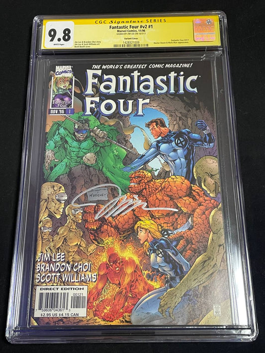 Jim Lee signiert: Fantastic Four Vol. 3 #1 (1996)