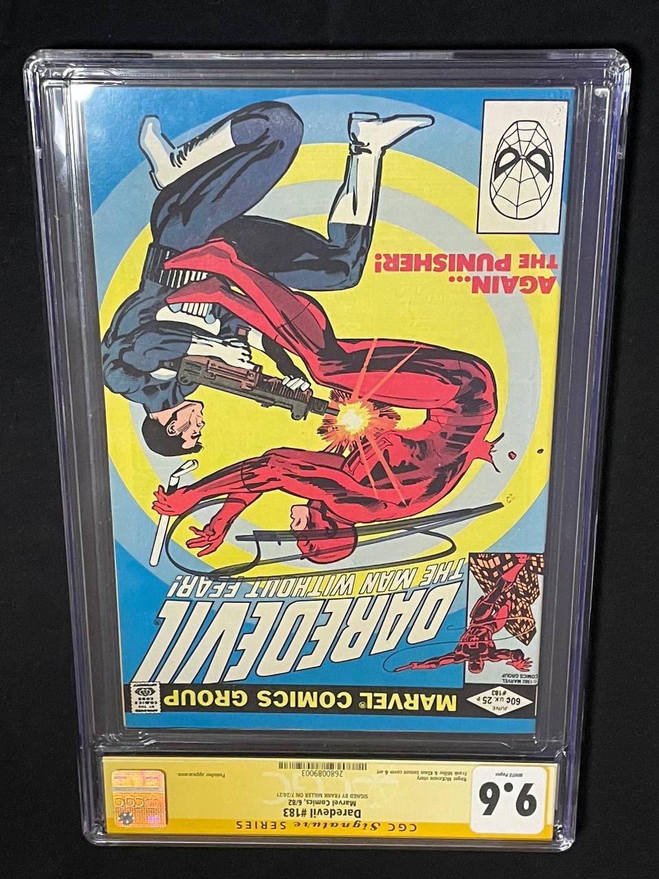 Frank Miller signiert: Daredevil #183 (1982)