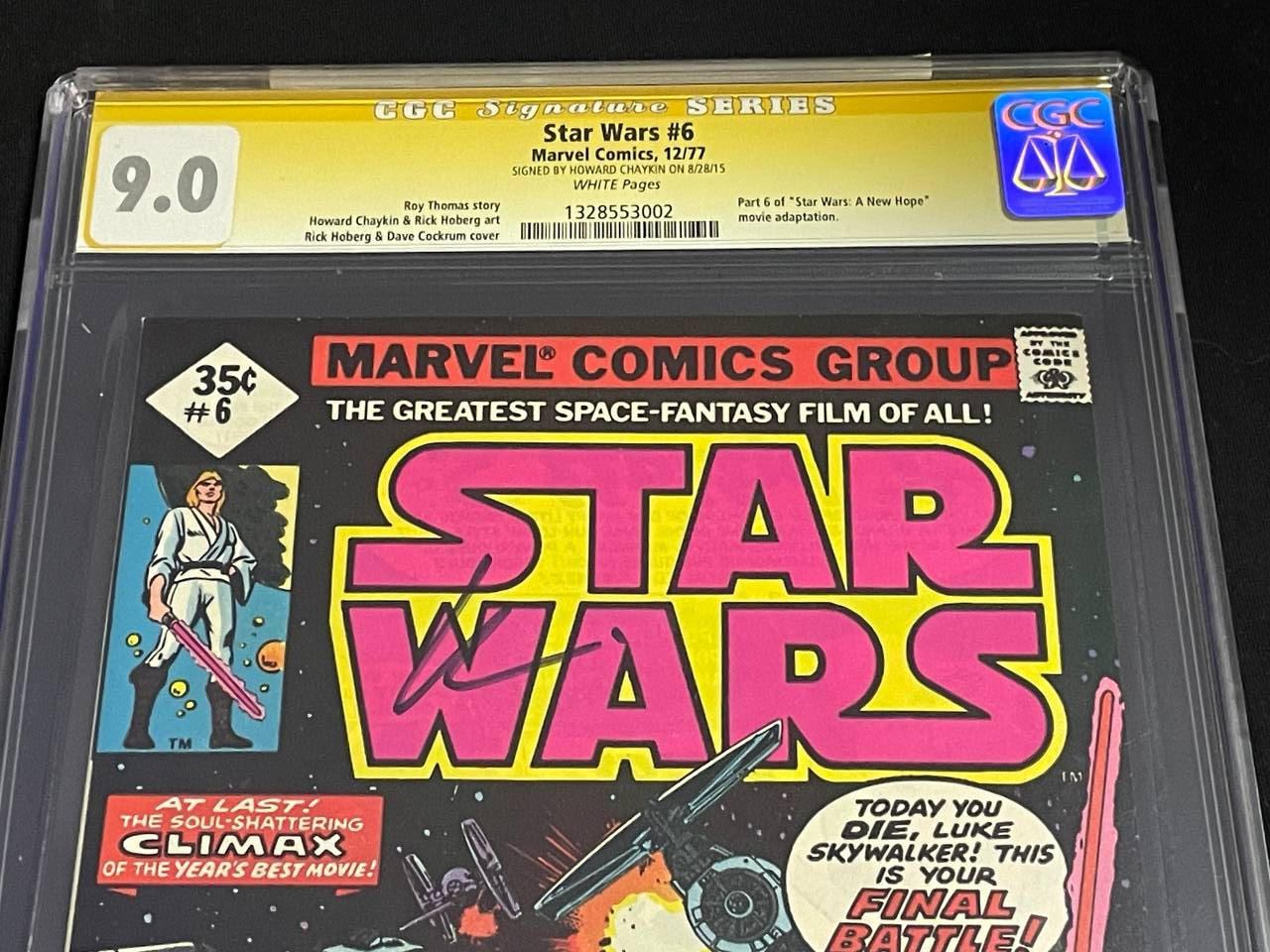 Howard Chaykin signiert: Star Wars #6 (1977)