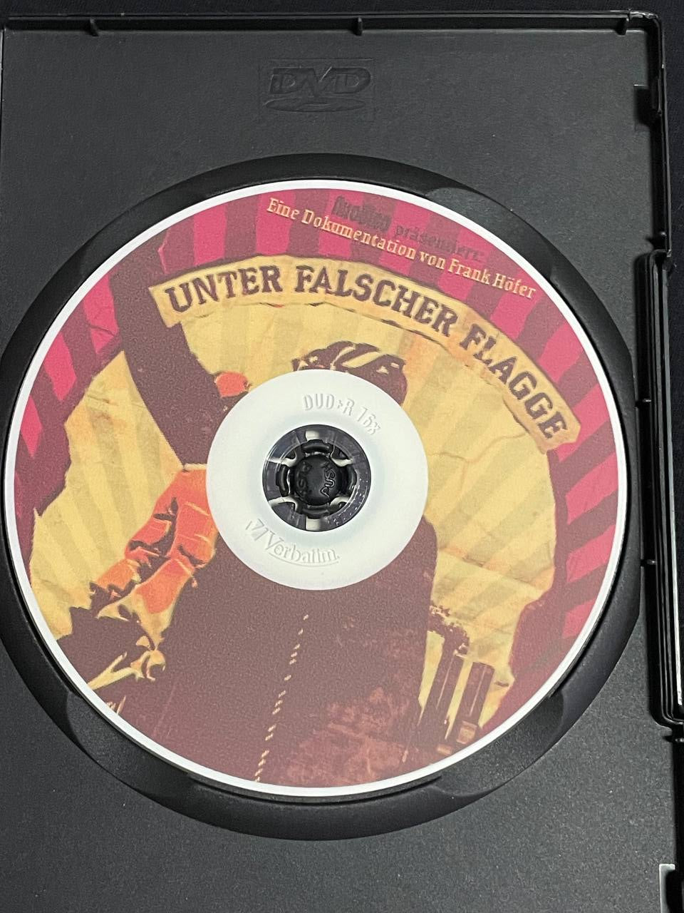 Unter falscher Flagge DVD (ERSTAUFLAGE) Signiert von Frank Höfer