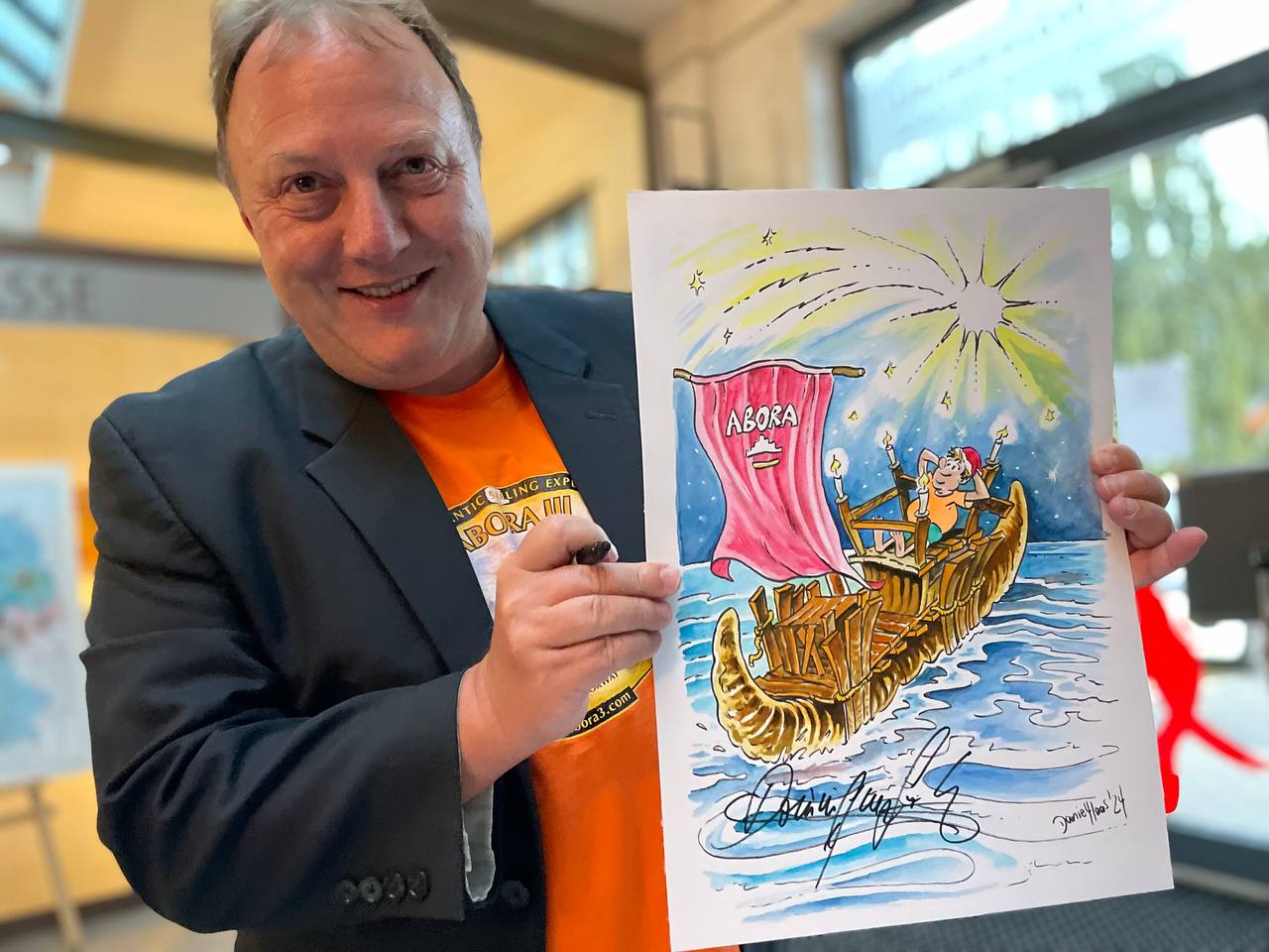 Dominique Görlitz signiertes HAAS-ART Gmeälde