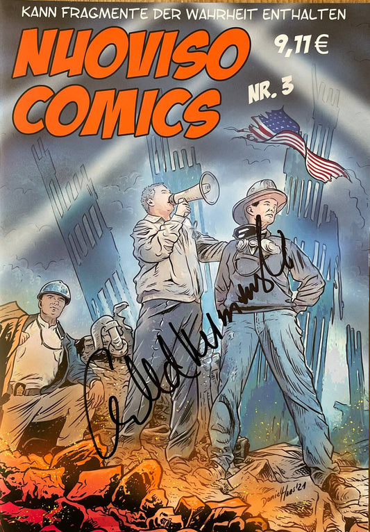 Gerhard Wisnewski - signierter NuoViso Comic