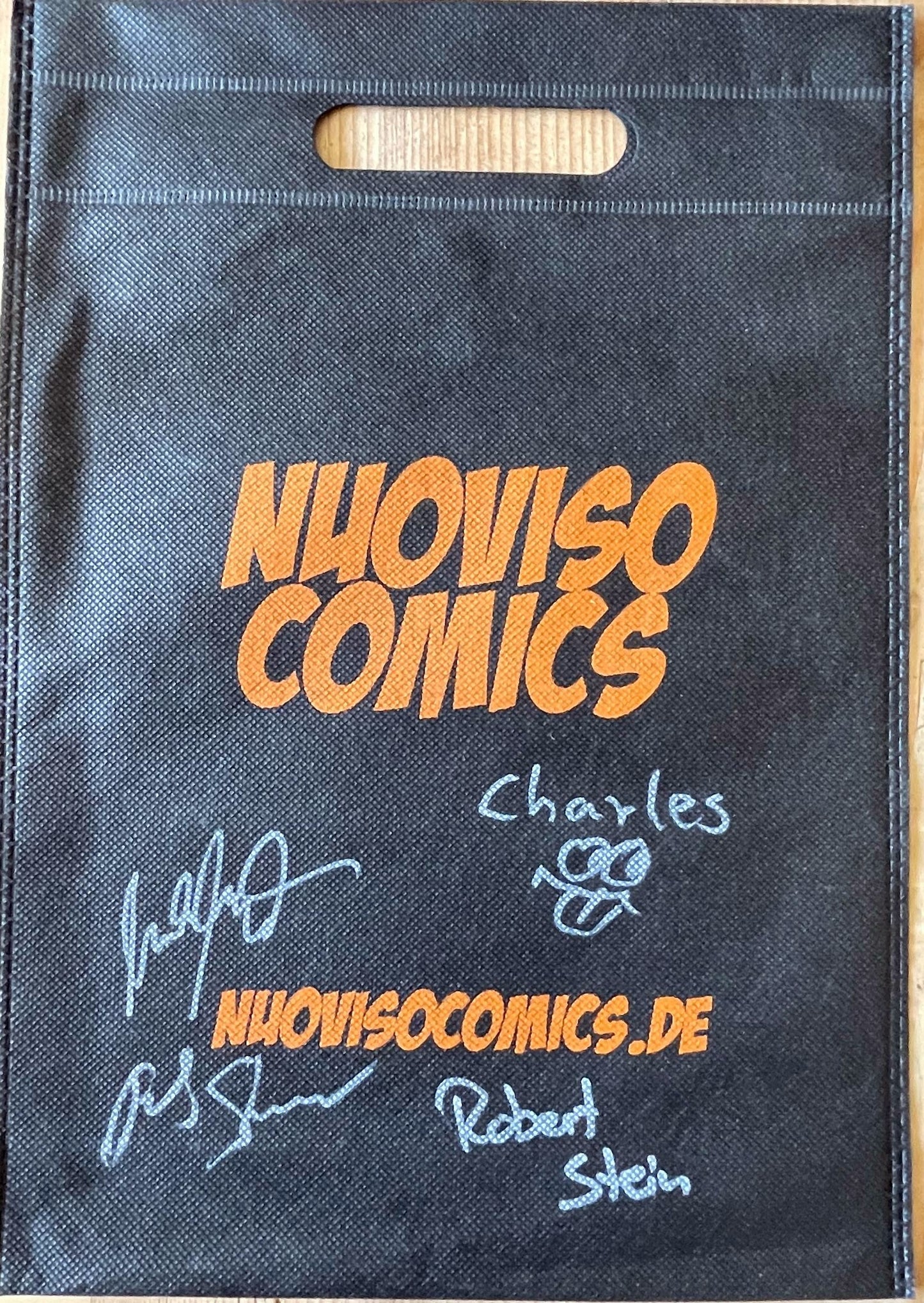 Handsigniert! NuoViso Comics Textil-Beutel