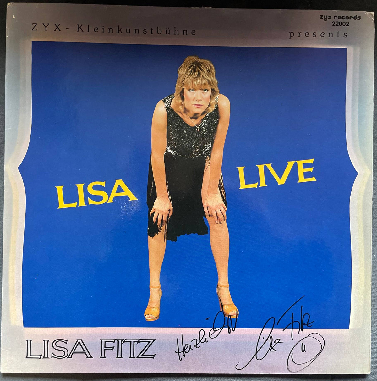 Lisa Fitz signierte Schallplatte