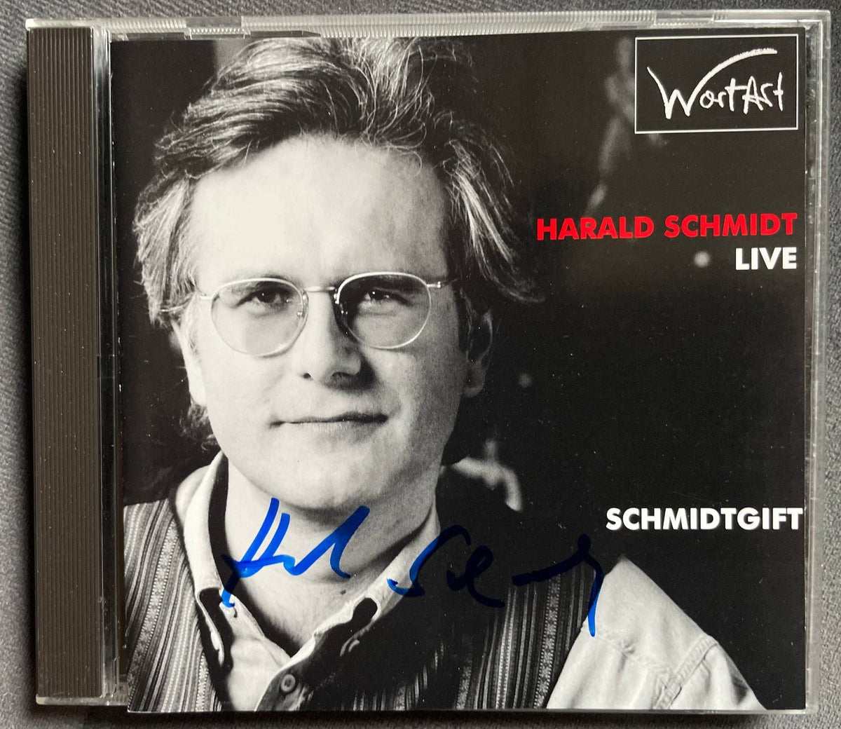 Harald Schmidt signierte CD "Schmidtgift"