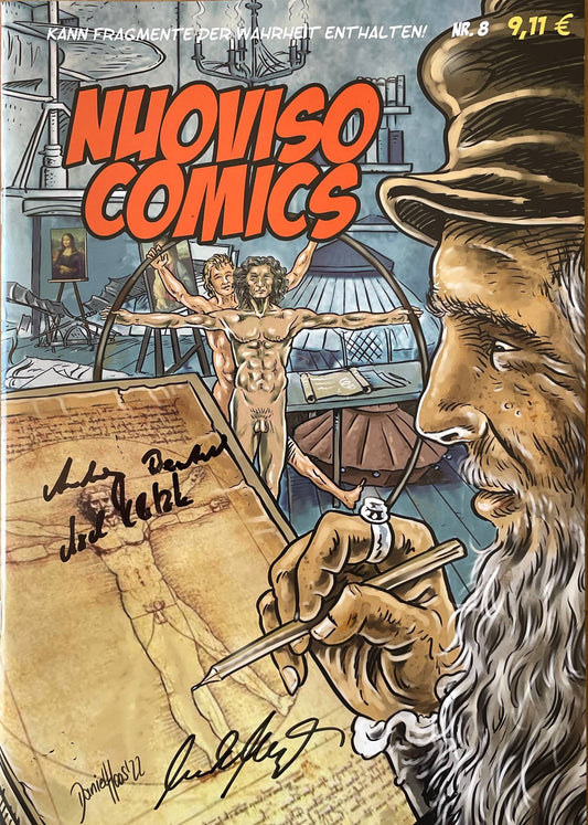 Axel Klitzke - Andreas Beutel - Frank Höfer signierter NuoViso Comic