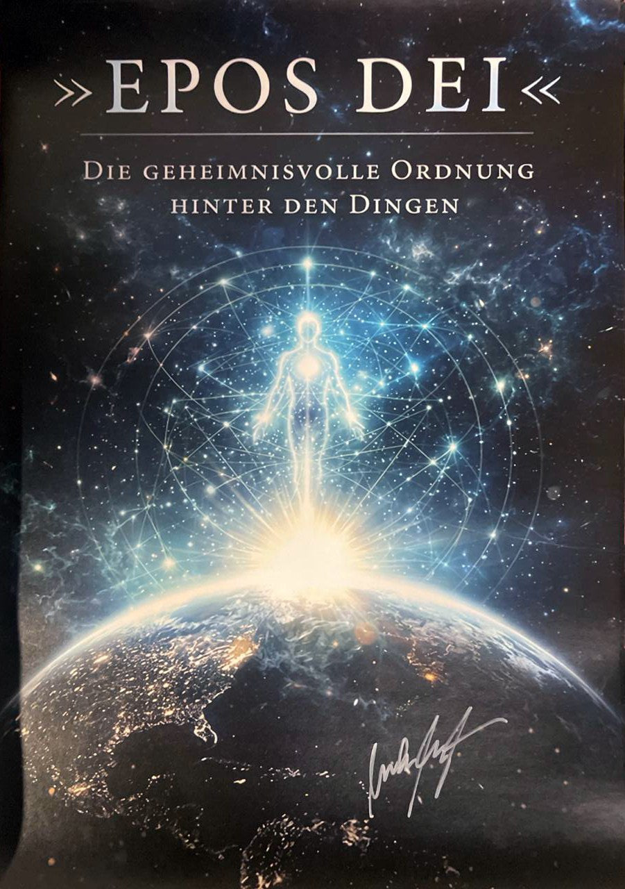 Frank Höfer signierter Poster von "Epos Dei"