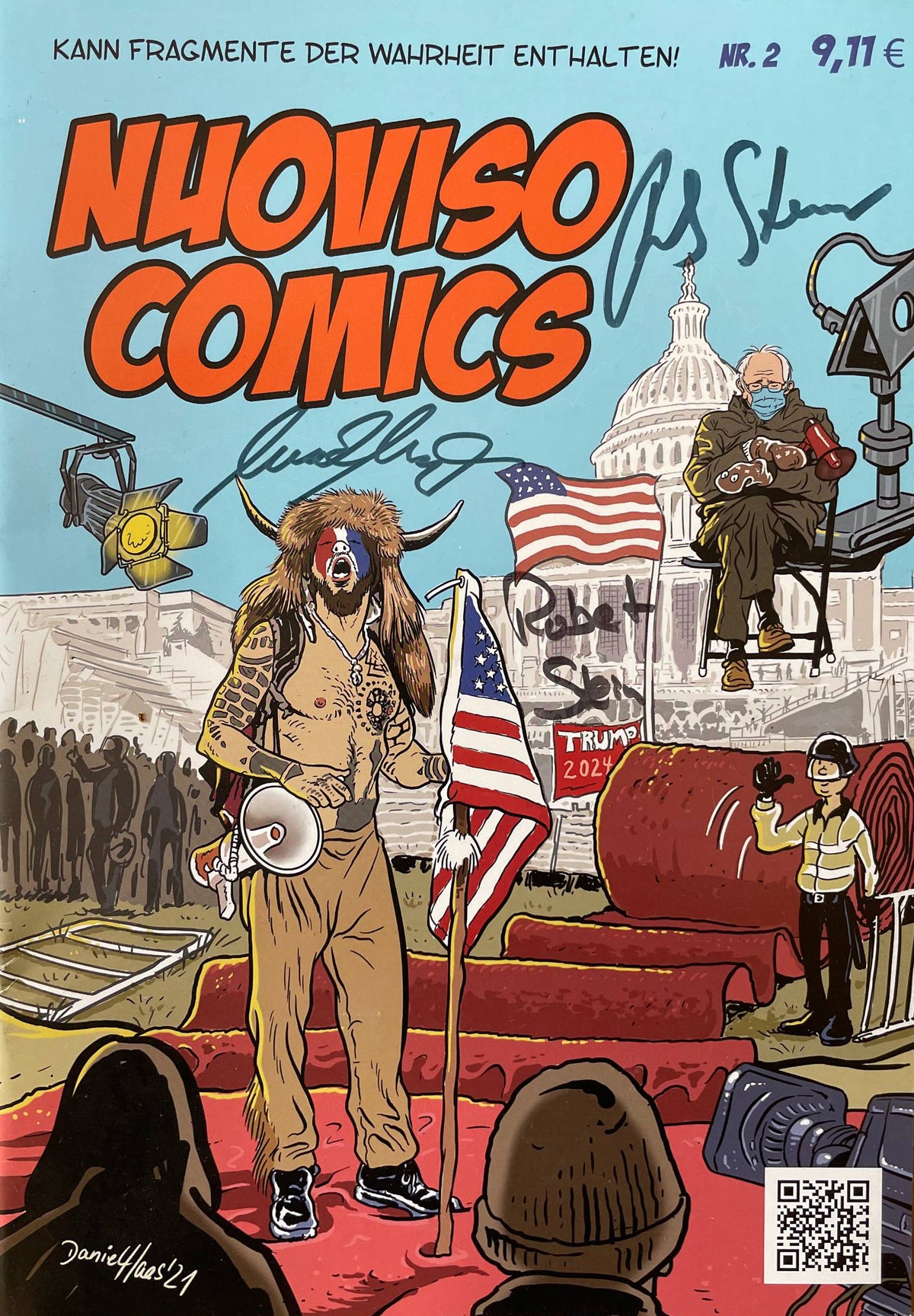NuoViso Comics #2 - Handsigniert von Robert Stein, Frank Stoner und Frank Höfer