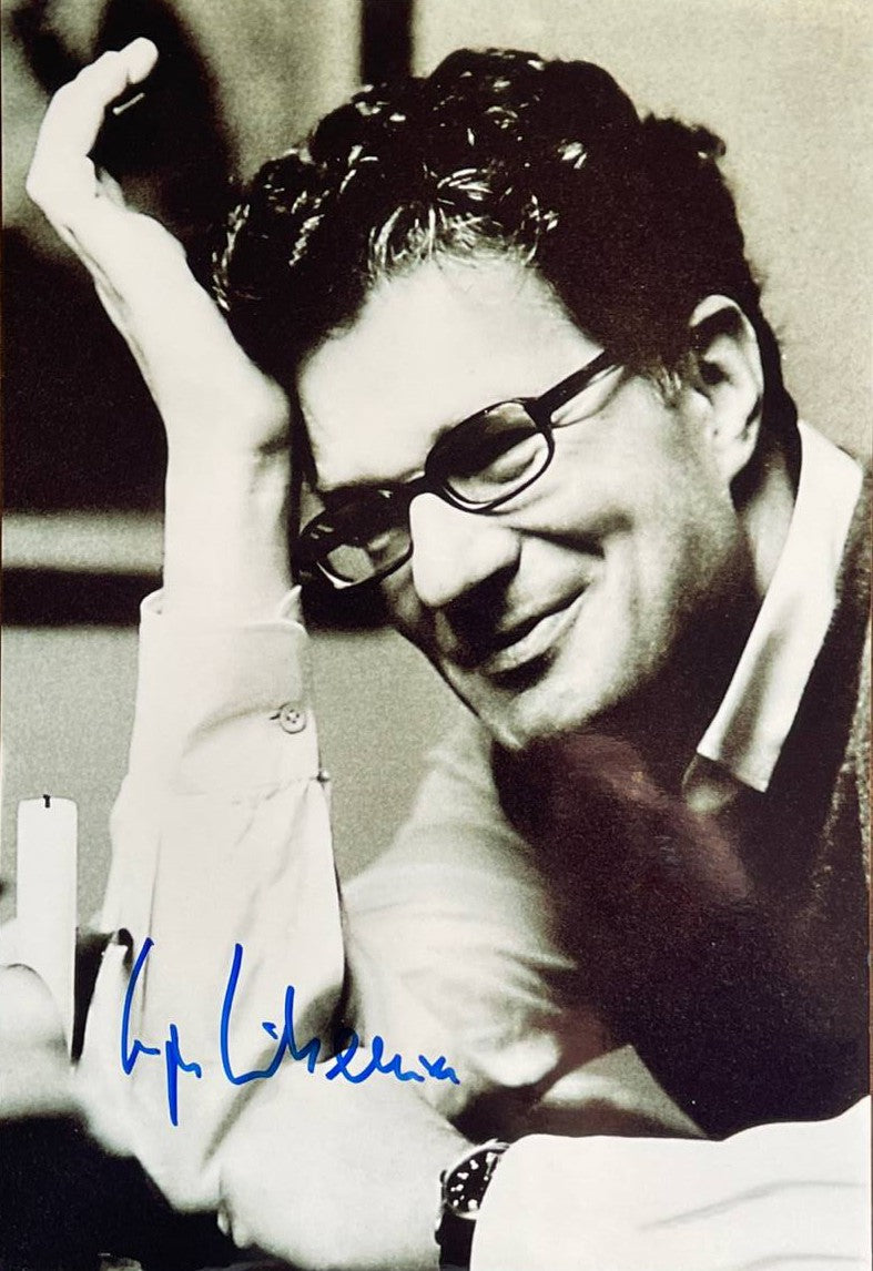 Roger Willemsen (+) handsigniertes Foto