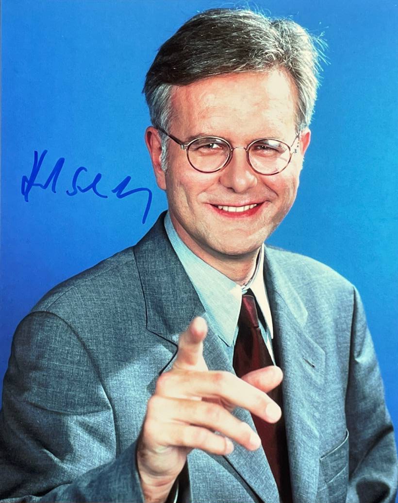 Harald Schmidt handsigniertes Foto