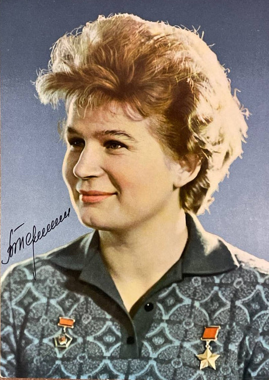 Valentina Tereshkova - signiertes Foto (COA)