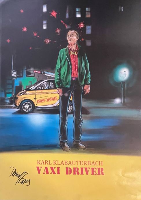 Handsigniertes Blookbooster-Plakat (UNIKAT) - Vaxi Driver