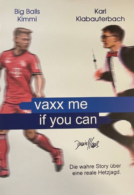 Handsigniertes Blookbooster-Plakat (UNIKAT) - Vaxx me if you can