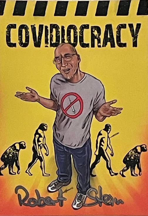 Robert Stein - covidiocracy - handsigniert Robert Stein