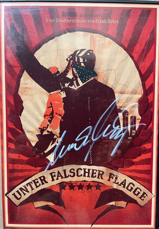 Unter falscher Flagge DVD - handsigniert von Frank Höfer